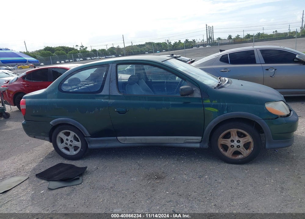 2000 TOYOTA ECHO VIN: JTDAT1237Y0090154