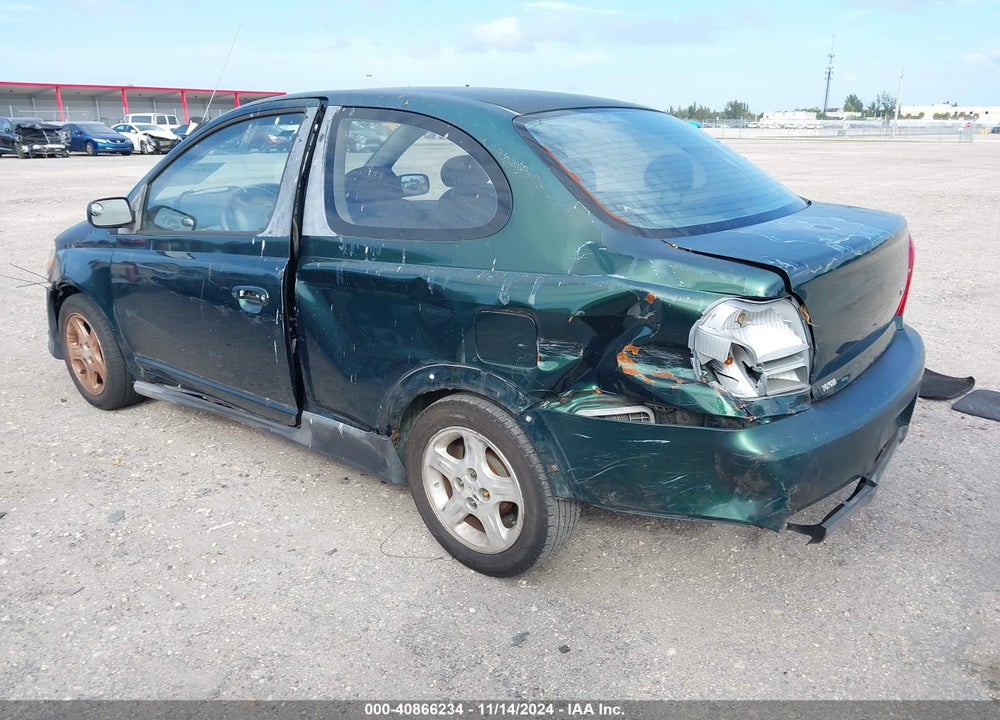 2000 TOYOTA ECHO VIN: JTDAT1237Y0090154