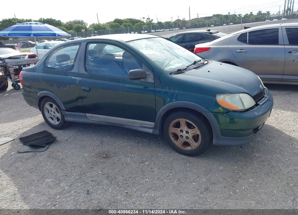 2000 TOYOTA ECHO VIN: JTDAT1237Y0090154