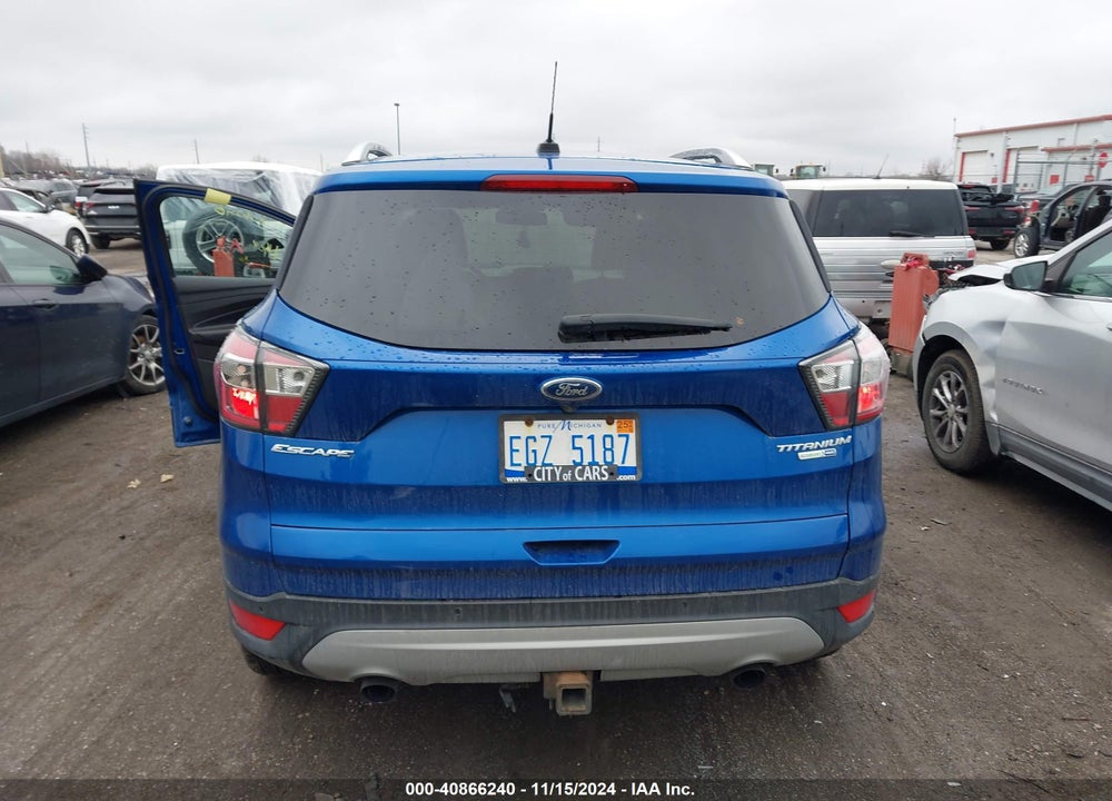 2017 FORD ESCAPE TITANIUM VIN: 1FMCU9J93HUA64083