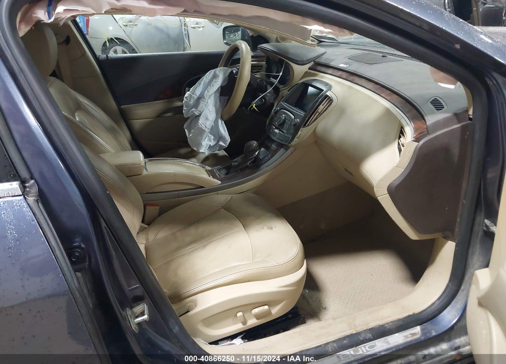 2013 BUICK LACROSSE LEATHER GROUP VIN: 1G4GC5E3XDF208519