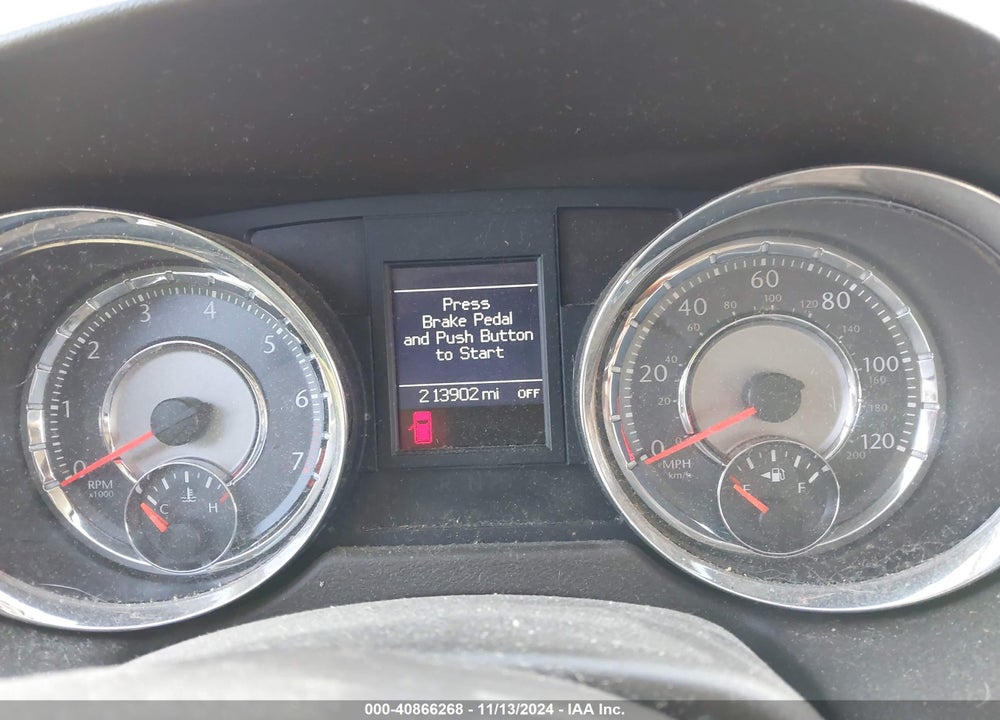 2013 CHRYSLER TOWN & COUNTRY LIMITED VIN: 2C4RC1GGXDR509970
