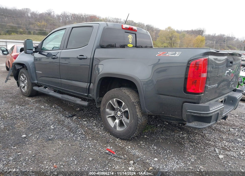 2016 CHEVROLET COLORADO Z71 VIN: 1GCGTDE34G1326498