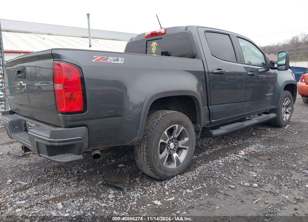 2016 CHEVROLET COLORADO Z71 VIN: 1GCGTDE34G1326498