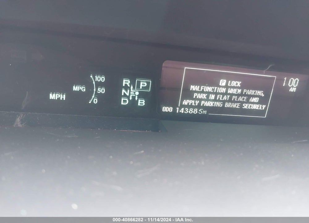 2011 TOYOTA PRIUS VIN: JTDKN3DU4B0313077