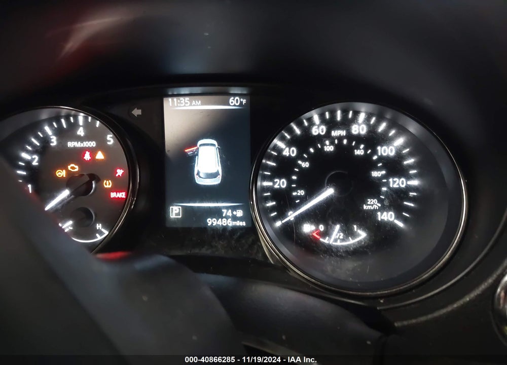 2017 NISSAN ROGUE SL VIN: JN8AT2MV6HW014365