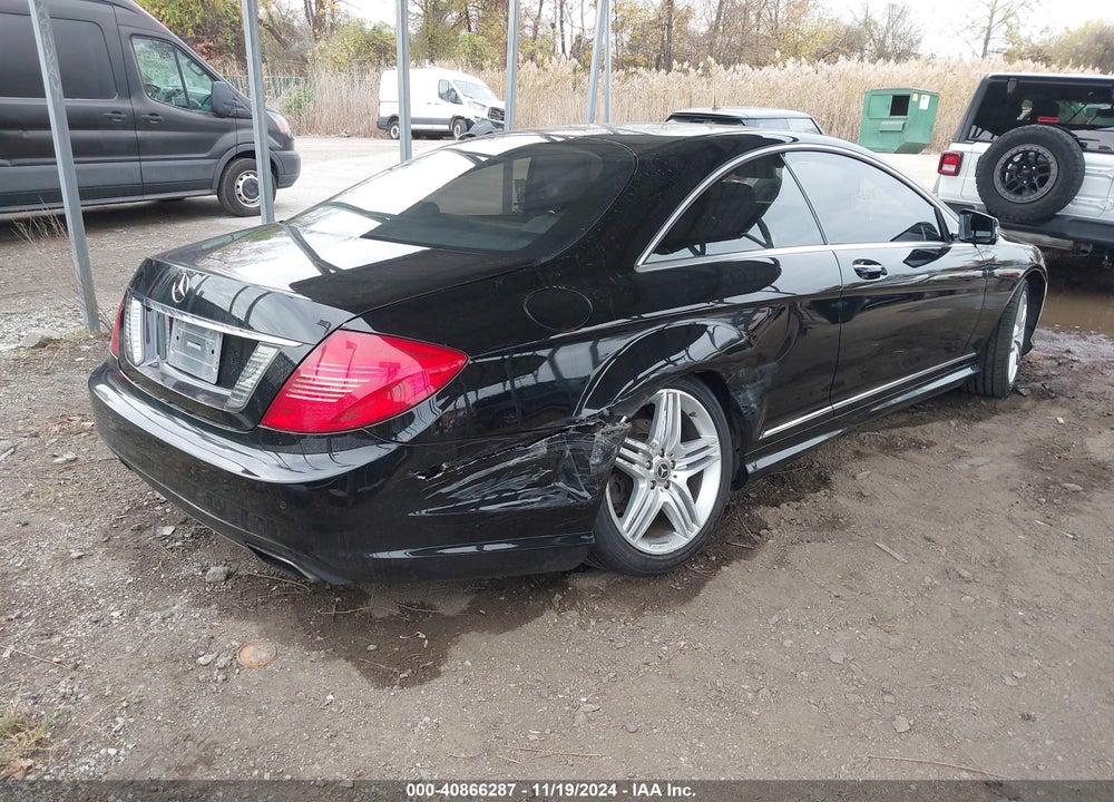 2012 MERCEDES-BENZ CL 550 4MATIC VIN: WDDEJ9EB1CA029402