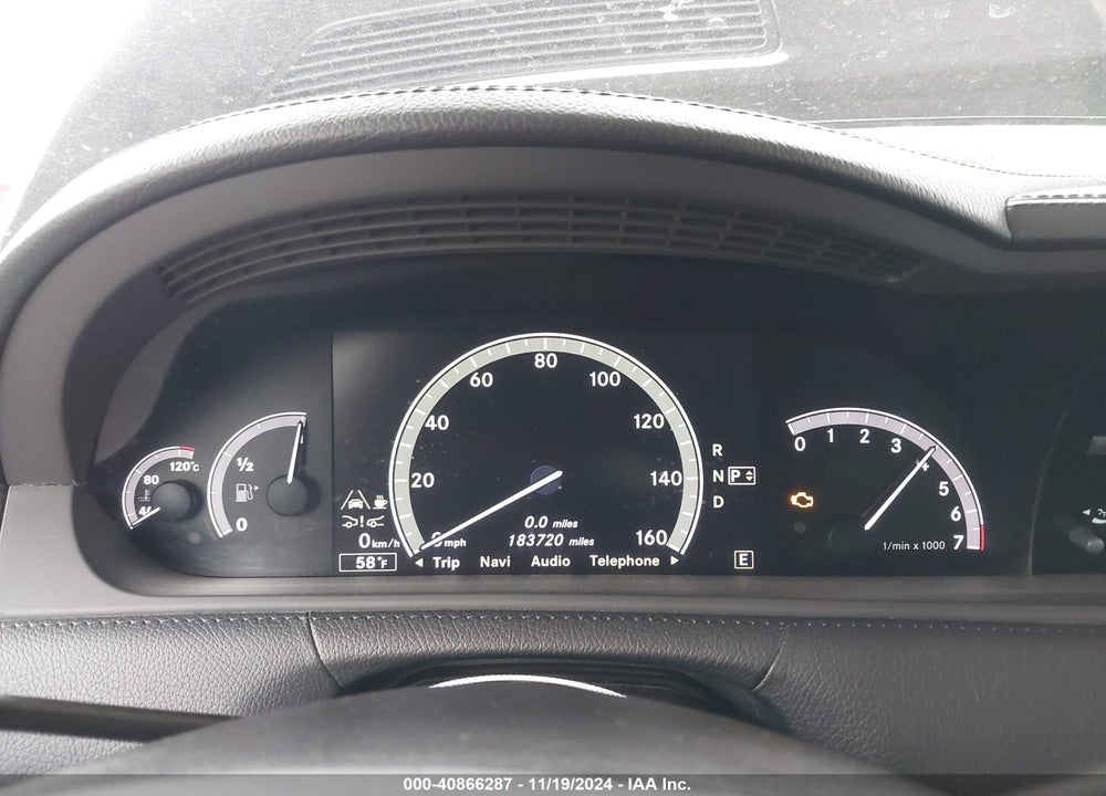 2012 MERCEDES-BENZ CL 550 4MATIC VIN: WDDEJ9EB1CA029402