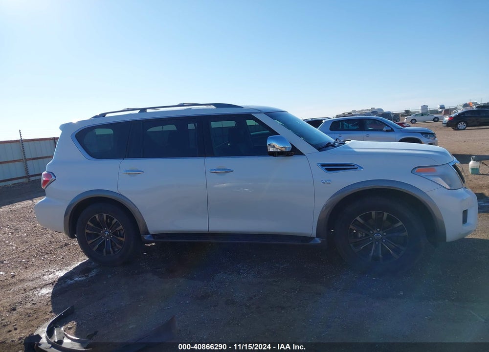 2017 NISSAN ARMADA PLATINUM VIN: JN8AY2NEXH9706854