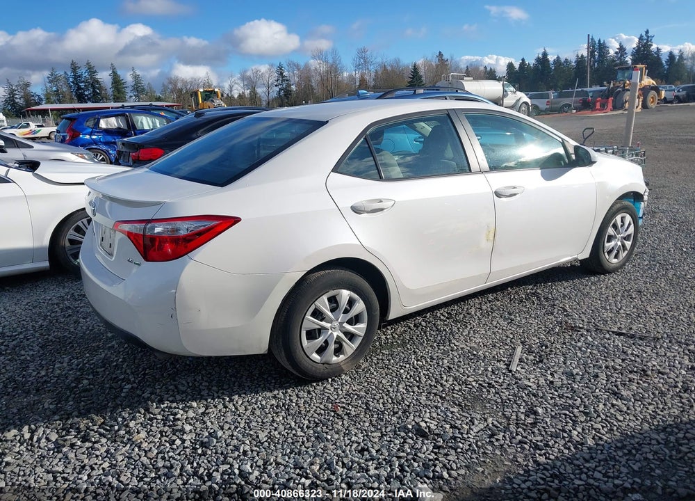 2015 TOYOTA COROLLA LE ECO VIN: 5YFBPRHE7FP242436