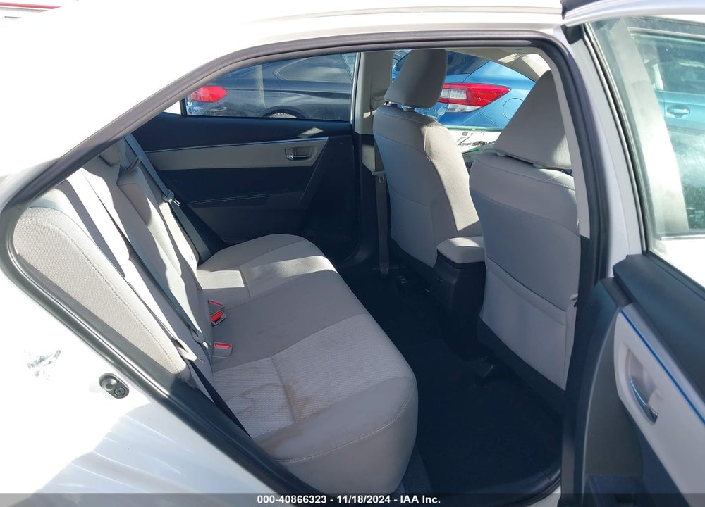 2015 TOYOTA COROLLA LE ECO VIN: 5YFBPRHE7FP242436