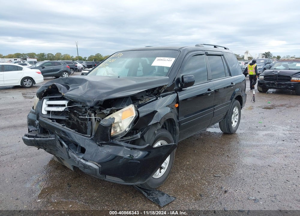 2008 HONDA PILOT VP VIN: 5FNYF28288B023431
