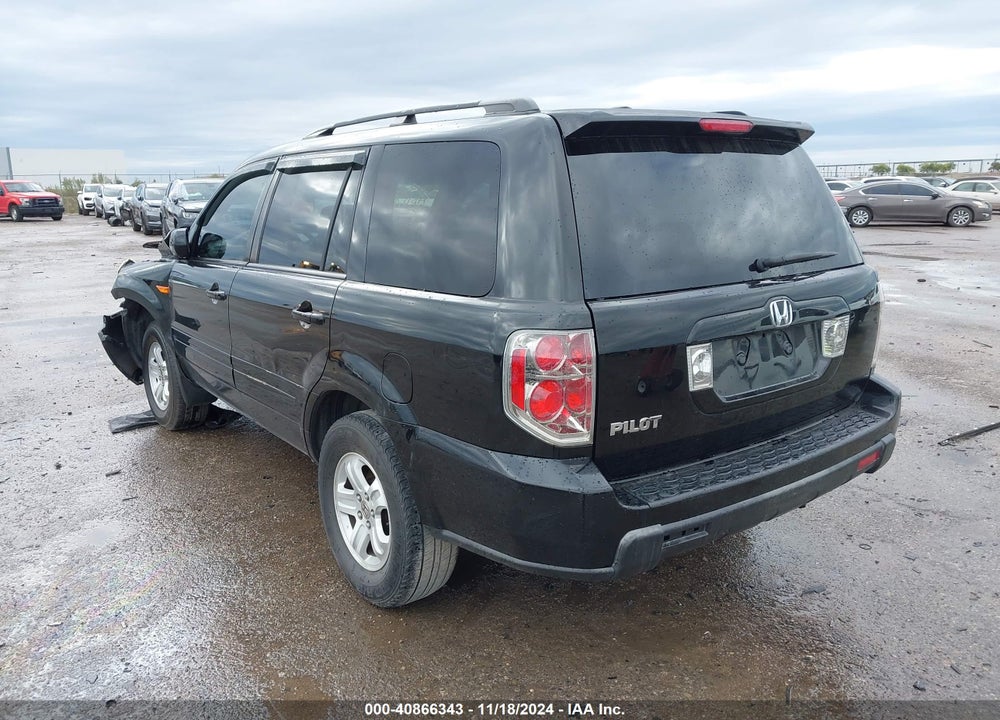 2008 HONDA PILOT VP VIN: 5FNYF28288B023431