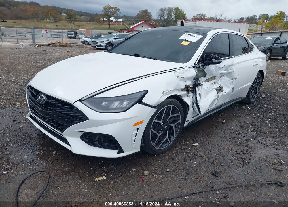 2022 HYUNDAI SONATA N LINE VIN: KMHL14JC4NA221222