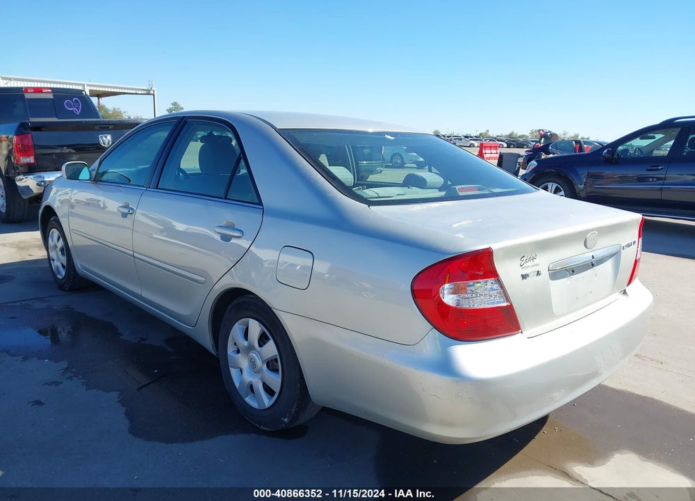 2003 TOYOTA CAMRY LE VIN: 4T1BE32K83U725347