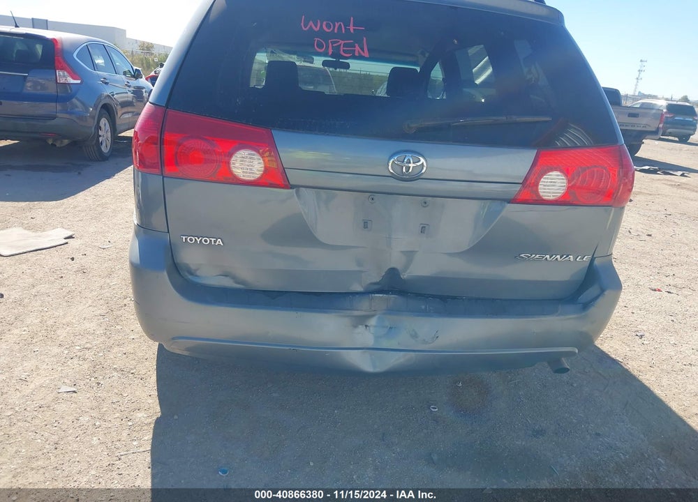 2009 TOYOTA SIENNA LE VIN: 5TDZK23CX9S226947