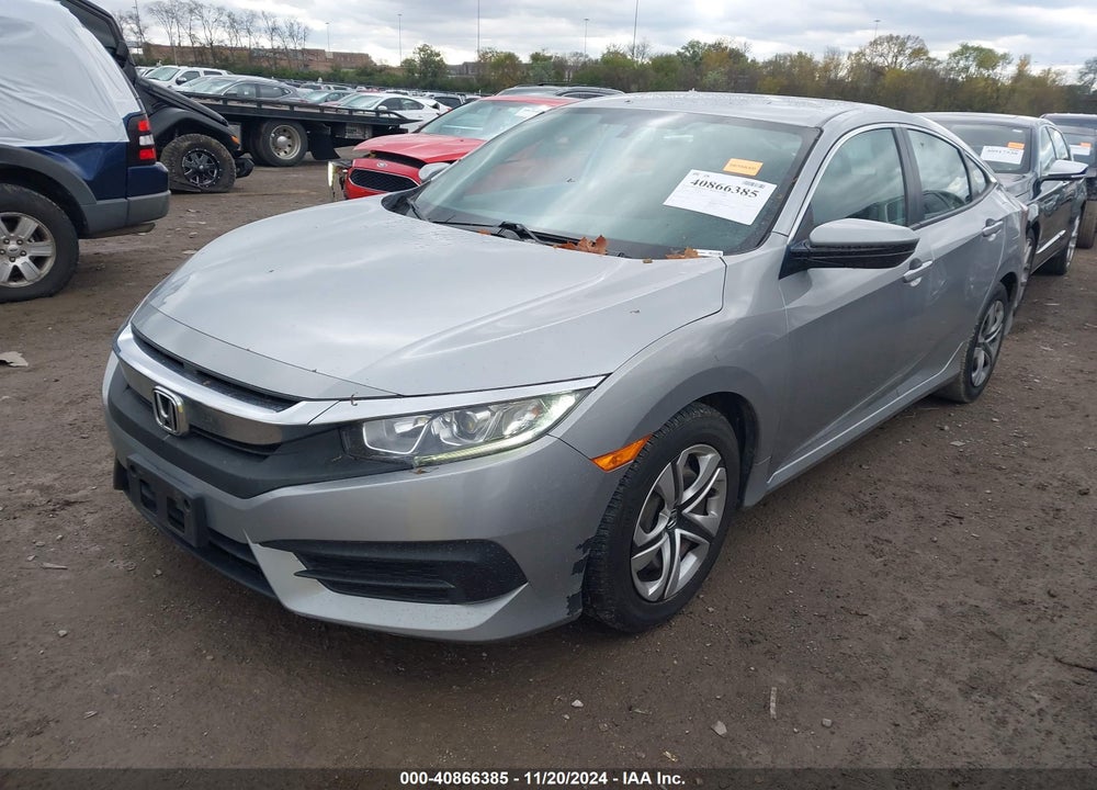 2016 HONDA CIVIC LX VIN: 19XFC2F56GE038107