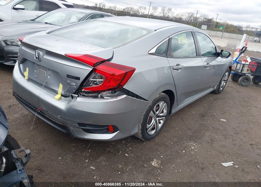 2016 HONDA CIVIC LX VIN: 19XFC2F56GE038107