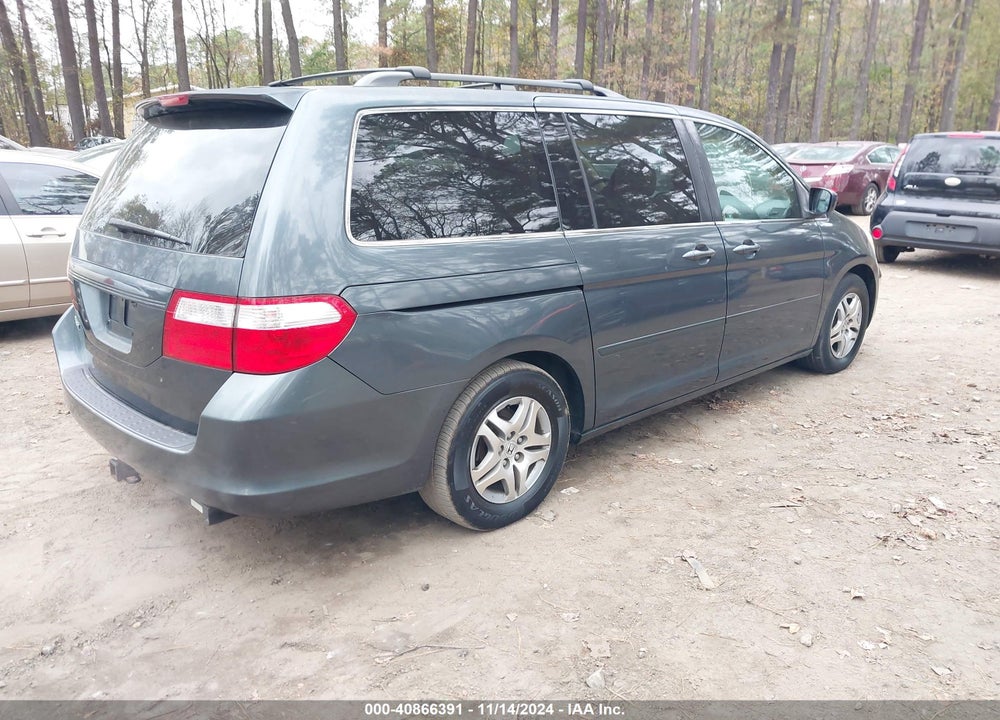 2006 HONDA ODYSSEY EX VIN: 5FNRL38406B409083