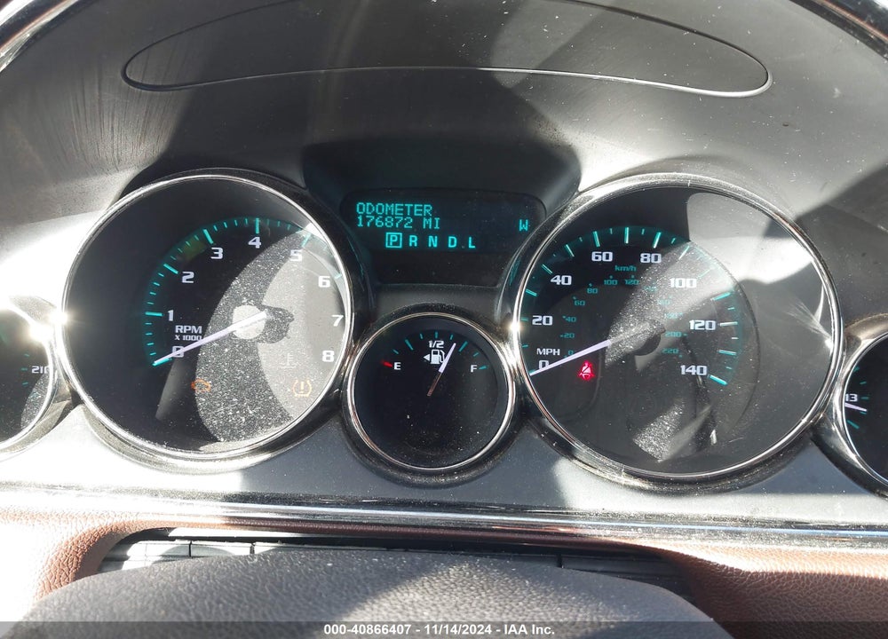 2013 BUICK ENCLAVE PREMIUM VIN: 5GAKRDKD7DJ267630