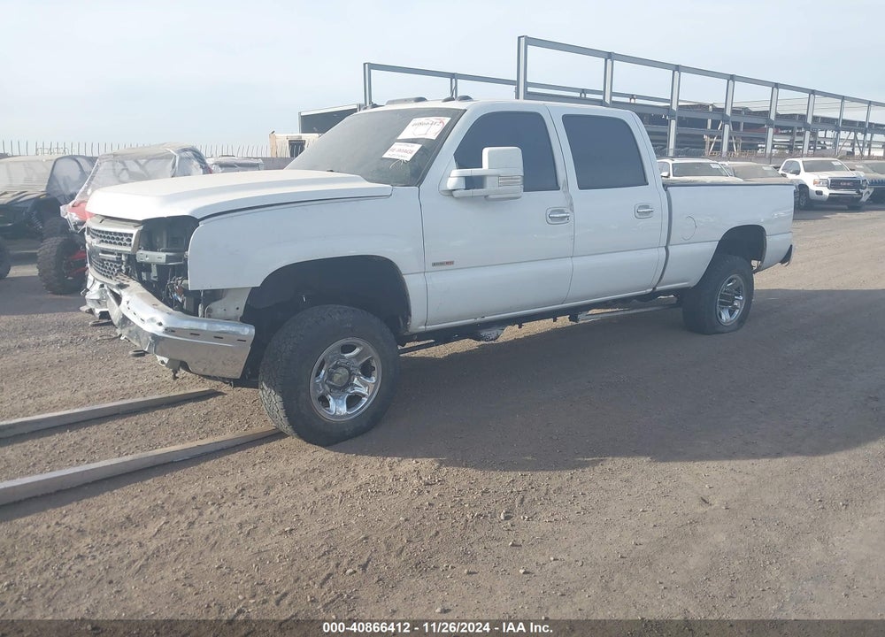 2005 CHEVROLET SILVERADO 2500HD LT VIN: 1GCHK23275F843476