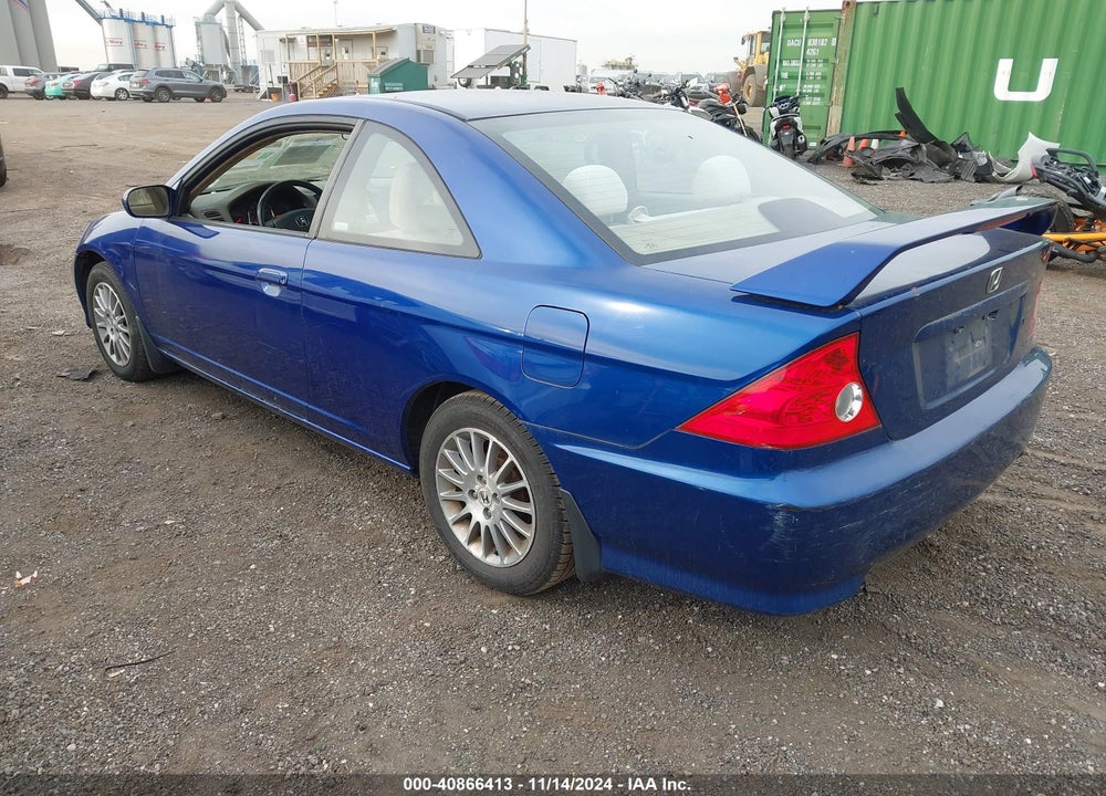 2005 HONDA CIVIC EX VIN: 1HGEM22975L012171