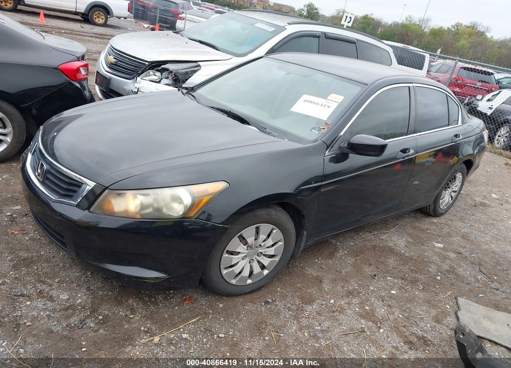 2010 HONDA ACCORD 2.4 LX VIN: 1HGCP2F31AA013293