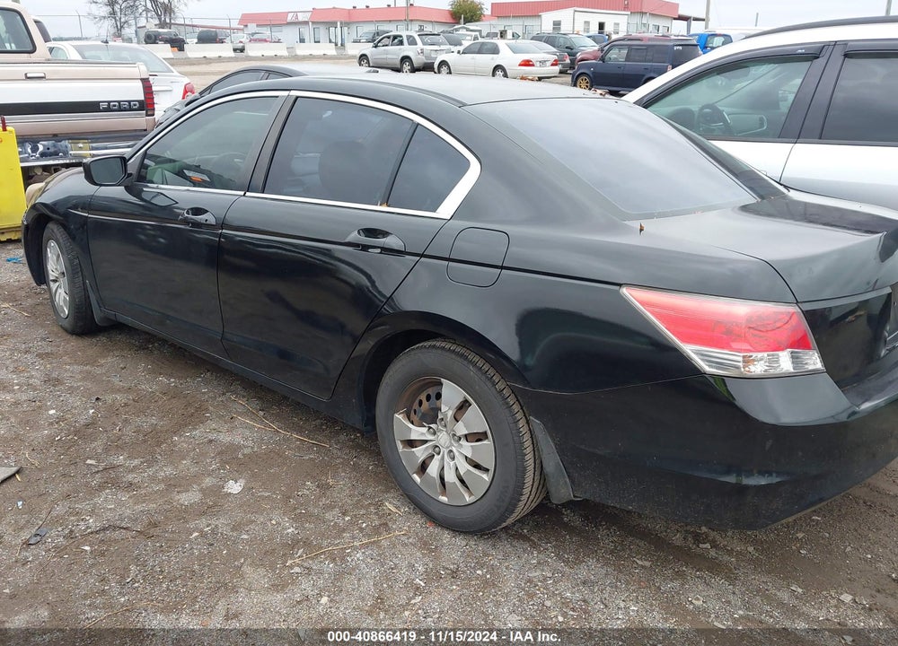 2010 HONDA ACCORD 2.4 LX VIN: 1HGCP2F31AA013293