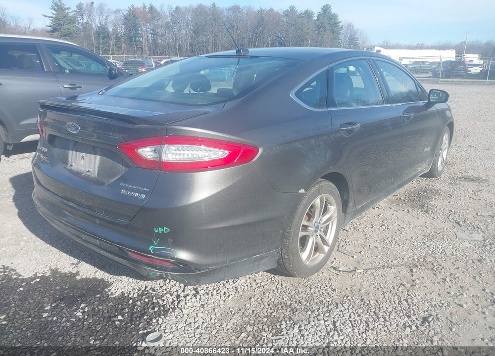 2015 FORD FUSION HYBRID TITANIUM VIN: 3FA6P0RU2FR197554