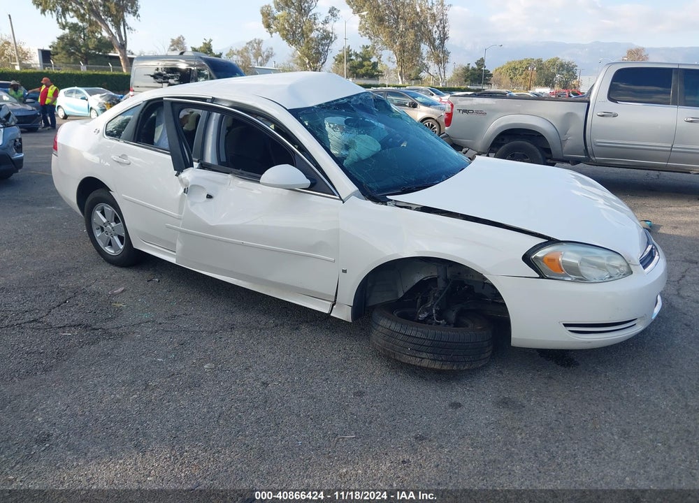 2009 CHEVROLET IMPALA LT VIN: 2G1WT57N591260114