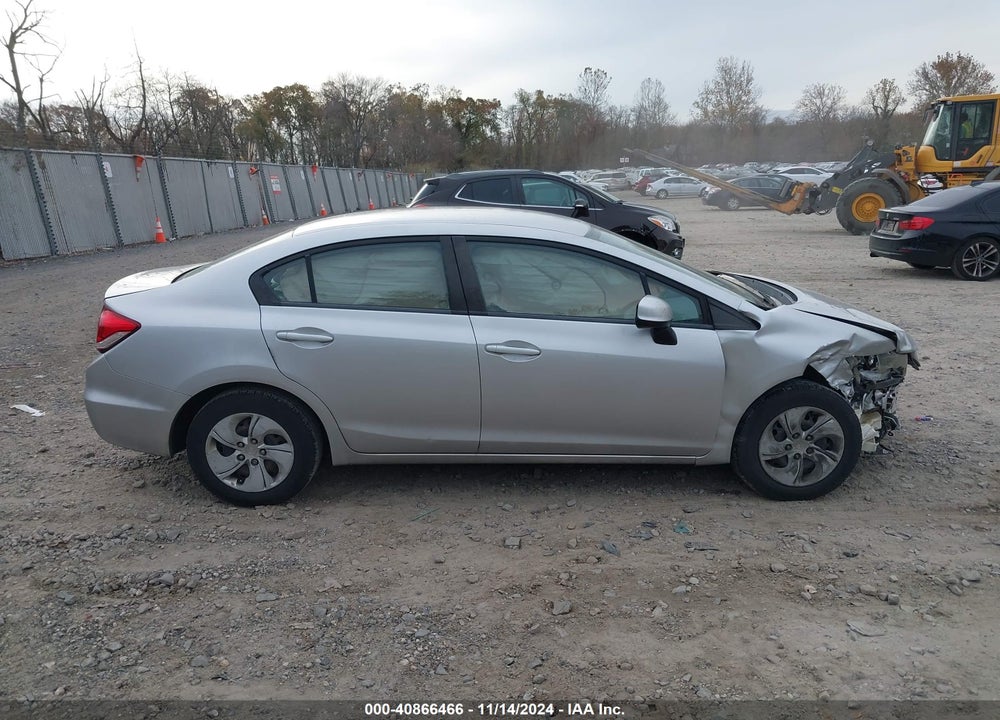 2013 HONDA CIVIC LX VIN: 19XFB2F56DE251928
