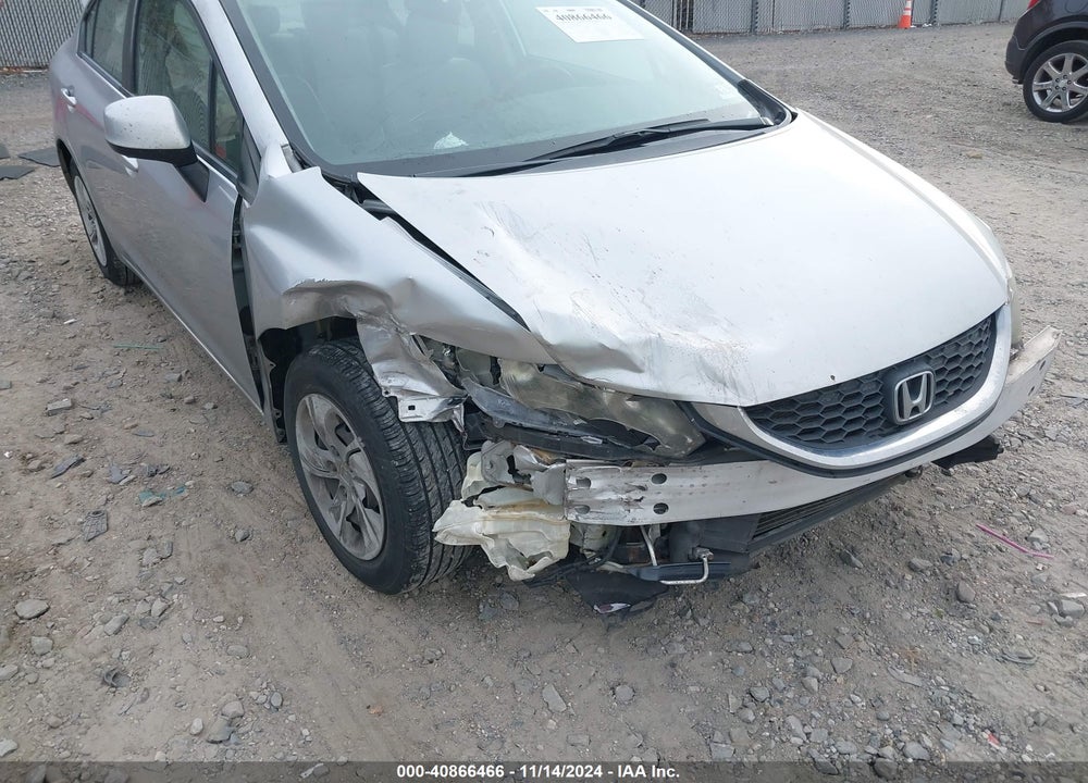 2013 HONDA CIVIC LX VIN: 19XFB2F56DE251928