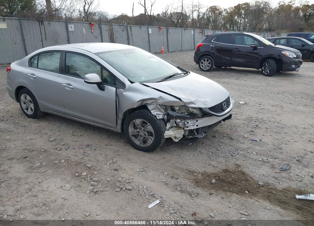 2013 HONDA CIVIC LX VIN: 19XFB2F56DE251928