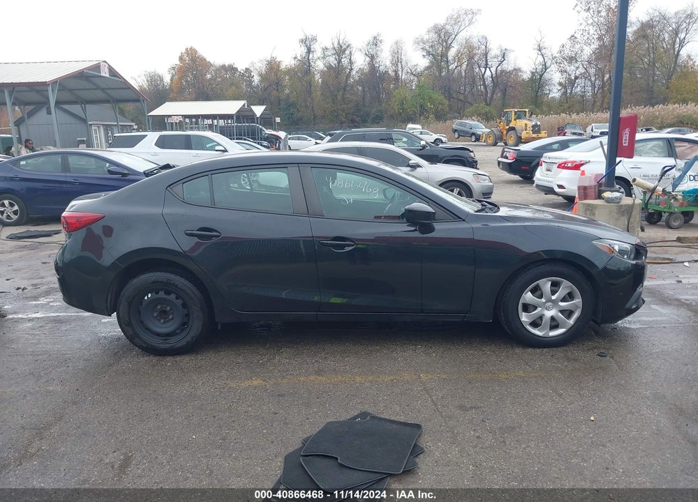2015 MAZDA MAZDA3 VIN: 3MZBM1U72FM165092