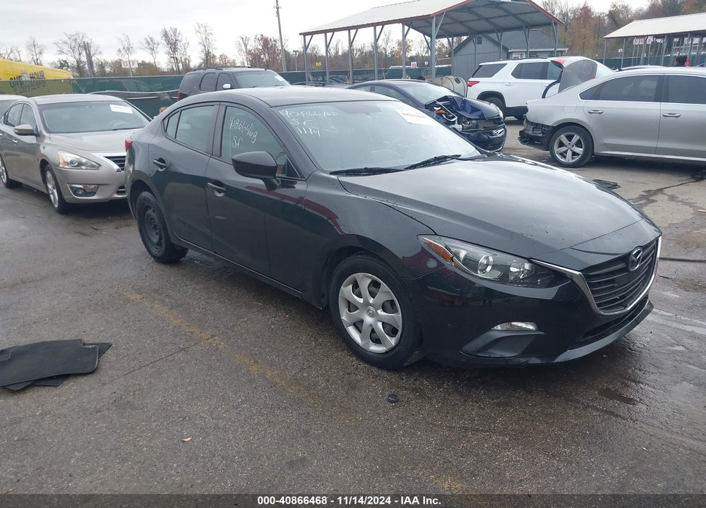 2015 MAZDA MAZDA3 VIN: 3MZBM1U72FM165092