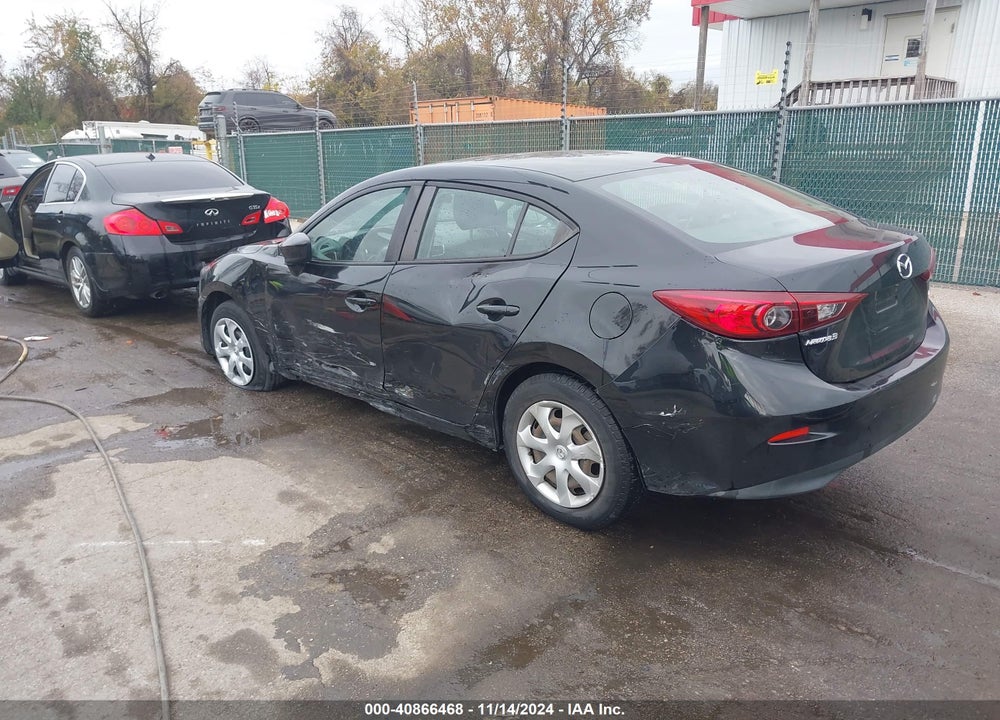2015 MAZDA MAZDA3 VIN: 3MZBM1U72FM165092