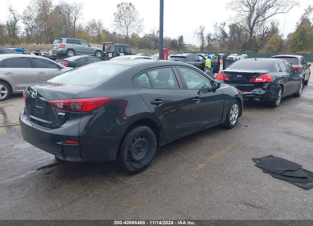 2015 MAZDA MAZDA3 VIN: 3MZBM1U72FM165092
