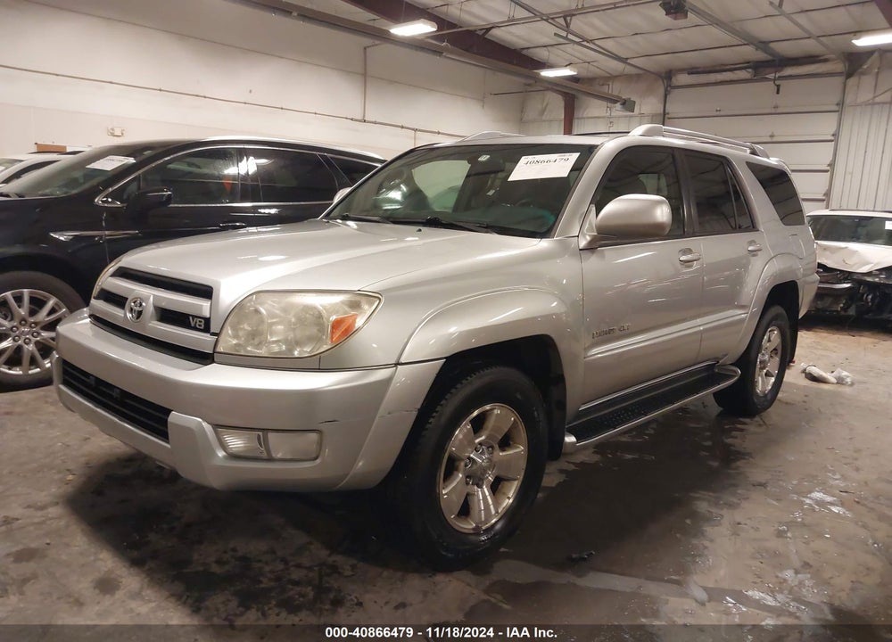 2003 TOYOTA 4RUNNER LIMITED V8 VIN: JTEBT17R330017708