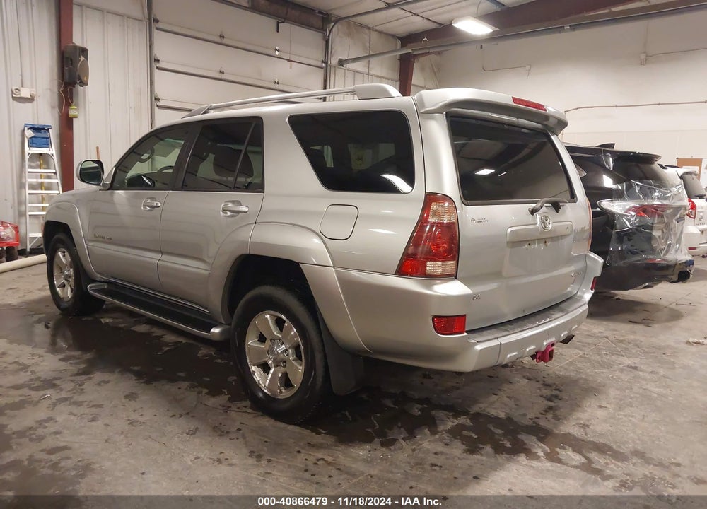 2003 TOYOTA 4RUNNER LIMITED V8 VIN: JTEBT17R330017708