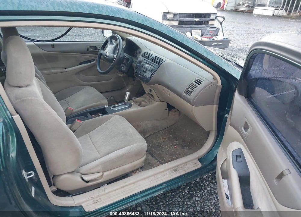 2001 HONDA CIVIC LX VIN: 1HGEM22511L035193