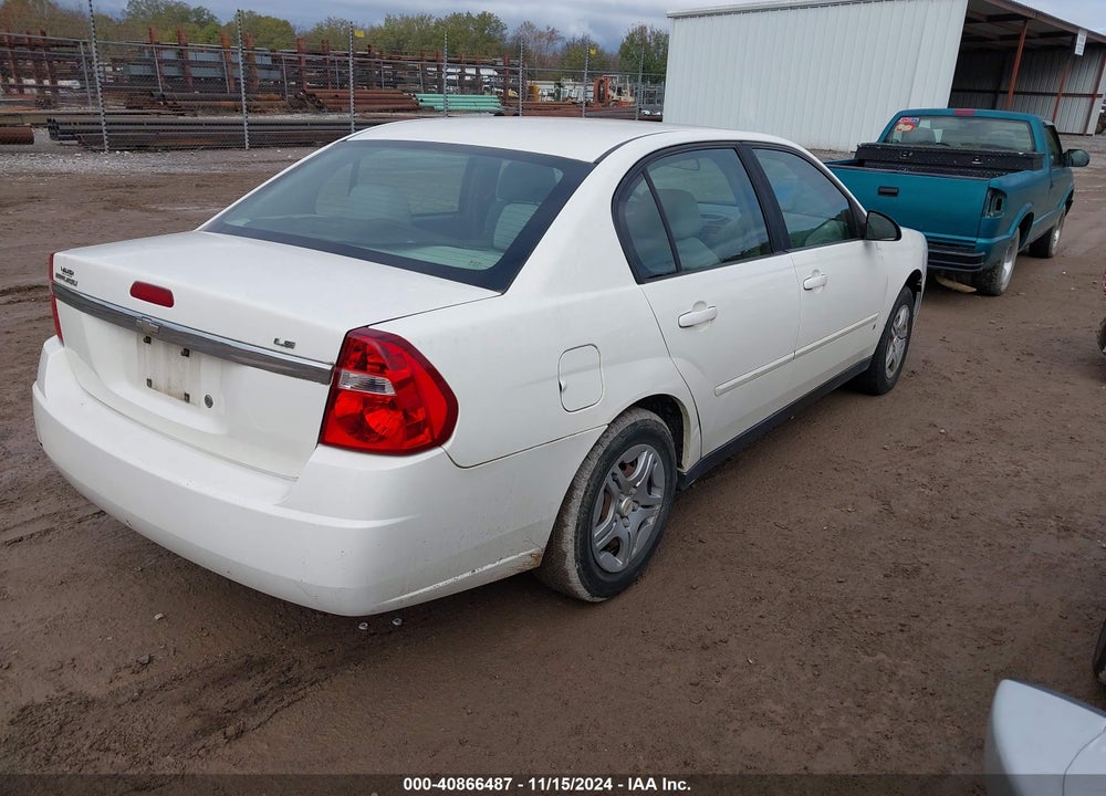 2007 CHEVROLET MALIBU LS VIN: 1G1ZS58FX7F184838