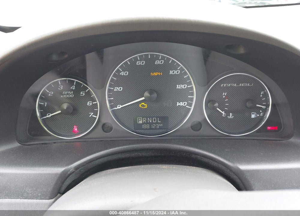 2007 CHEVROLET MALIBU LS VIN: 1G1ZS58FX7F184838