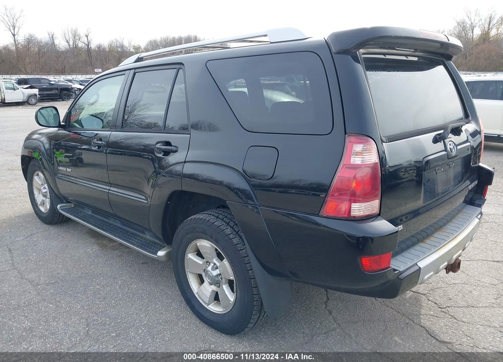 2004 TOYOTA 4RUNNER LIMITED V6 VIN: JTEBU17R640031259