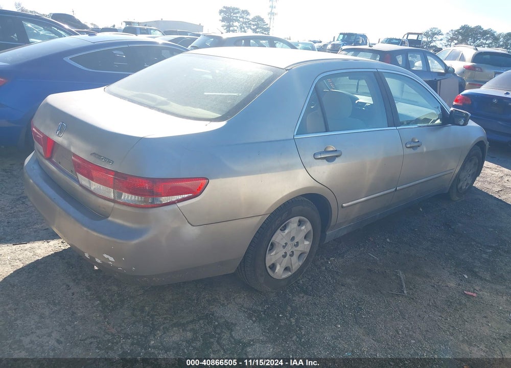 2003 HONDA ACCORD 2.4 LX VIN: JHMCM56363C020531