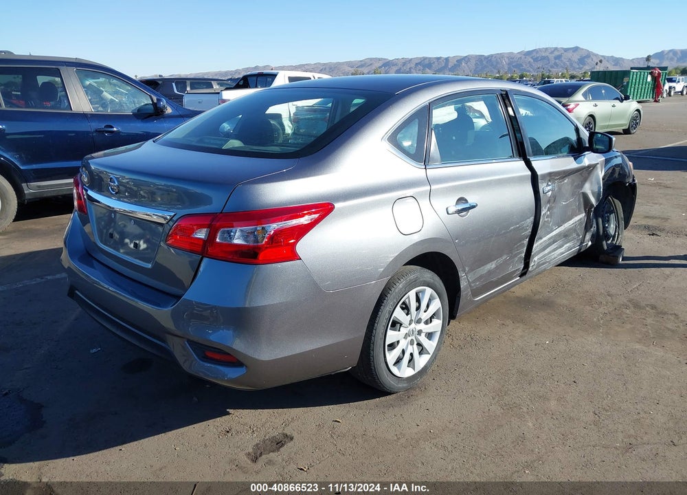 2019 NISSAN SENTRA S VIN: 3N1AB7AP4KY344963