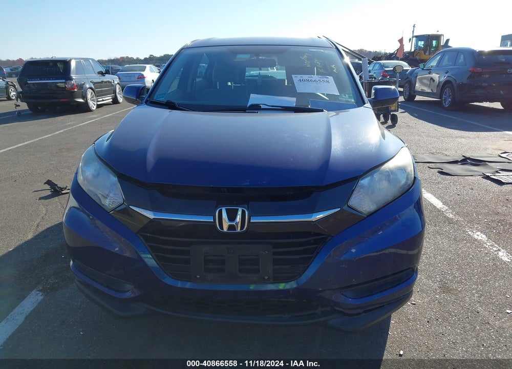 2016 HONDA HR-V LX VIN: 3CZRU6H34GM736213