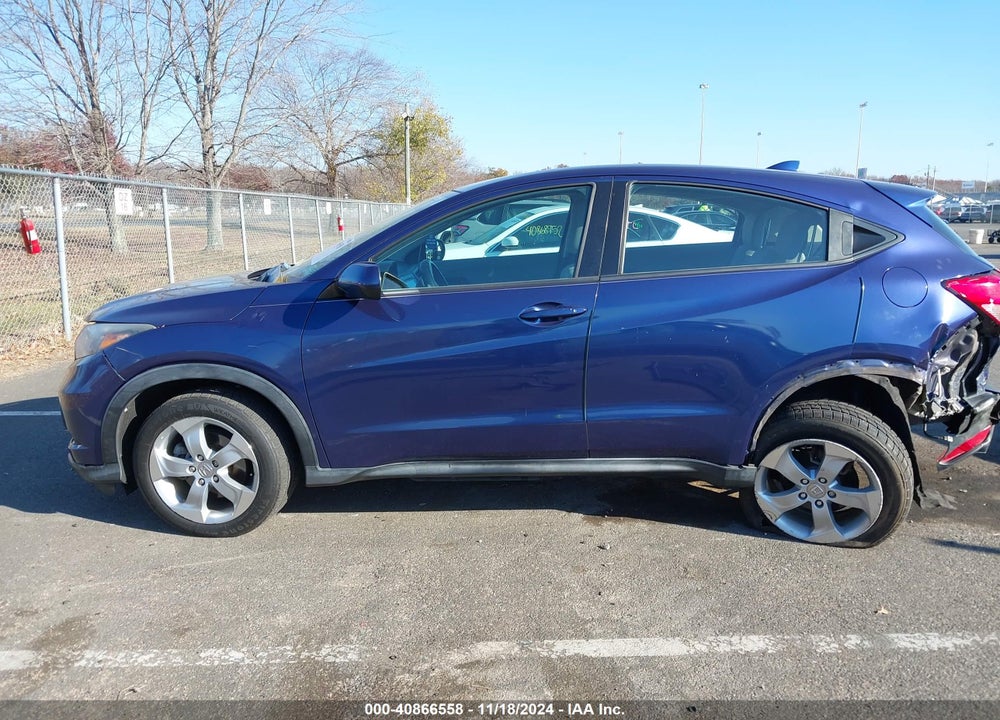 2016 HONDA HR-V LX VIN: 3CZRU6H34GM736213