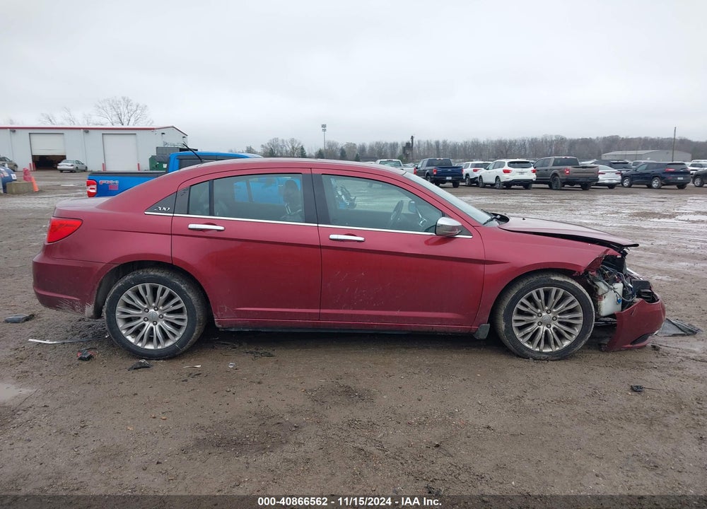 2012 CHRYSLER 200 LIMITED VIN: 1C3CCBCG8CN281422