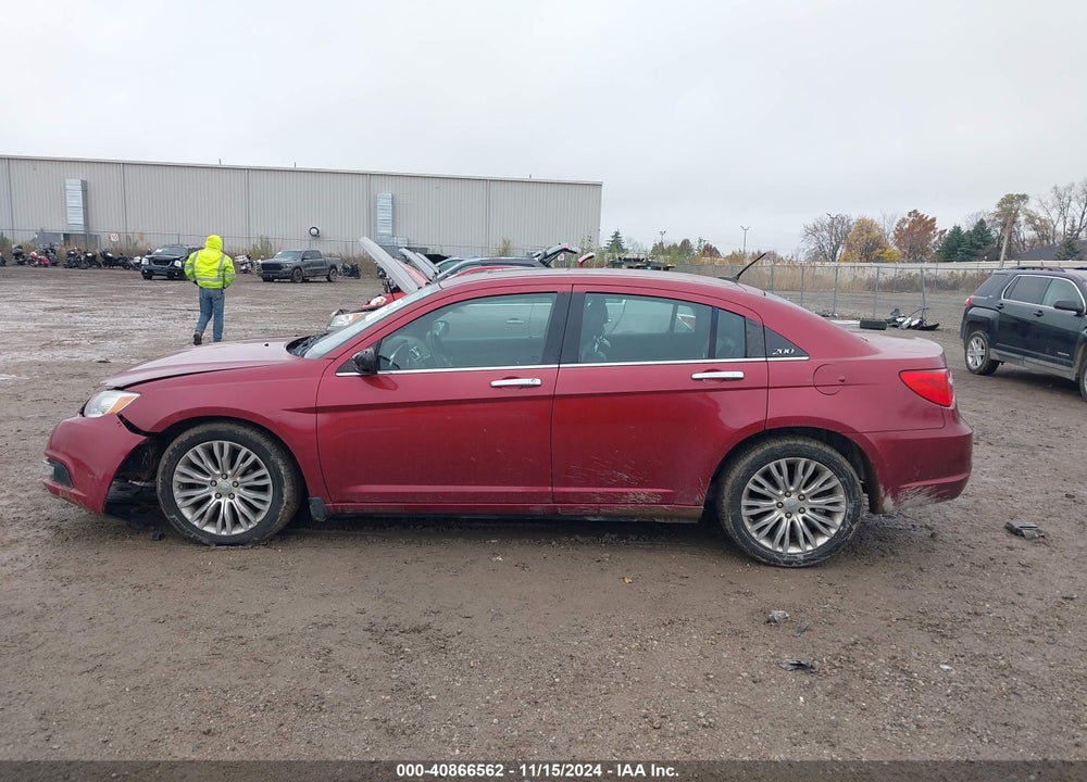 2012 CHRYSLER 200 LIMITED VIN: 1C3CCBCG8CN281422