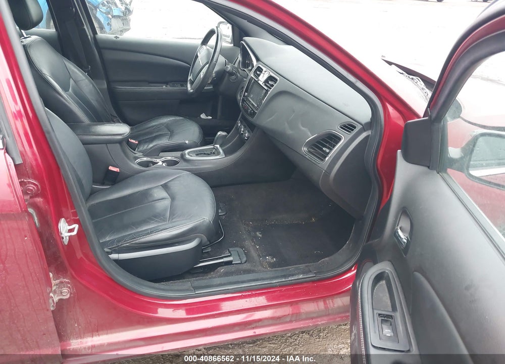2012 CHRYSLER 200 LIMITED VIN: 1C3CCBCG8CN281422